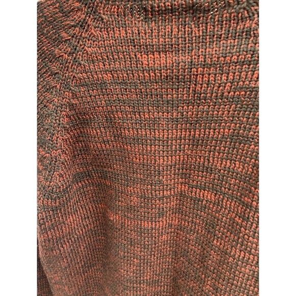 Vintage Women’s Medium 100% Pure Wool Sweater Dark Red Warm Thick - Picture 5 of 5